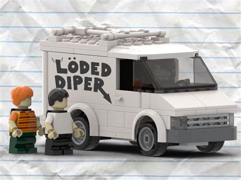 Lego Diary of a Wimpy Kid update: Rodricks's Van (I'm still not too ...