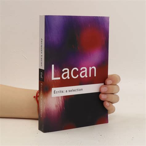 Écrits a selection Jacques Lacan knihobot cz