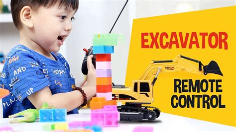 EXCAVATOR Bego RC Remote Control Toy Ekskavator Mainan Anak Beko