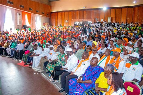 Treichville présentation officielle du candidat Rhdp Albert François