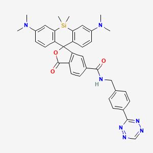 SiR-tetrazine | C36H35N7O3Si | CID 169494522 - PubChem