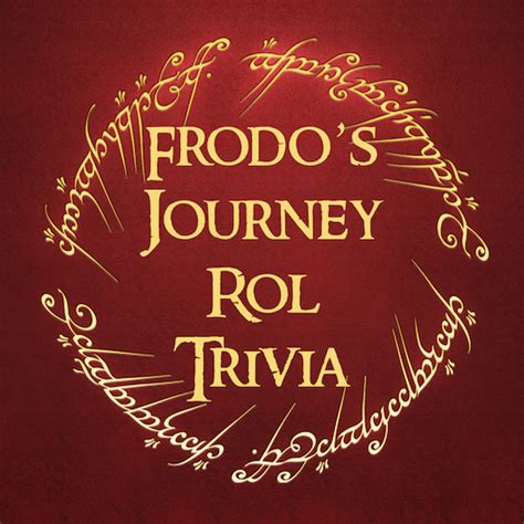 Frodo's Journey Role Trivia:Amazon.com:Appstore for Android