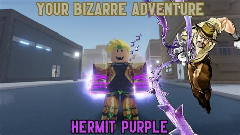 YBA Hermit Purple Stand Showcase YouTube