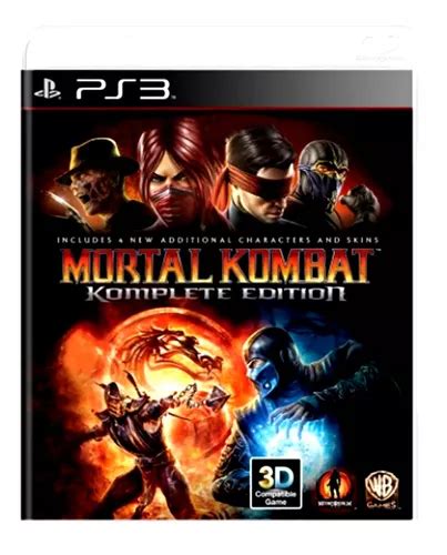 Jogo Mortal Kombat Komplete Edition Ps3 Parcelamento Sem Juros