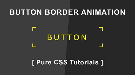 Cool Css Button Border Animation On Hover Css Hover Effects Pure