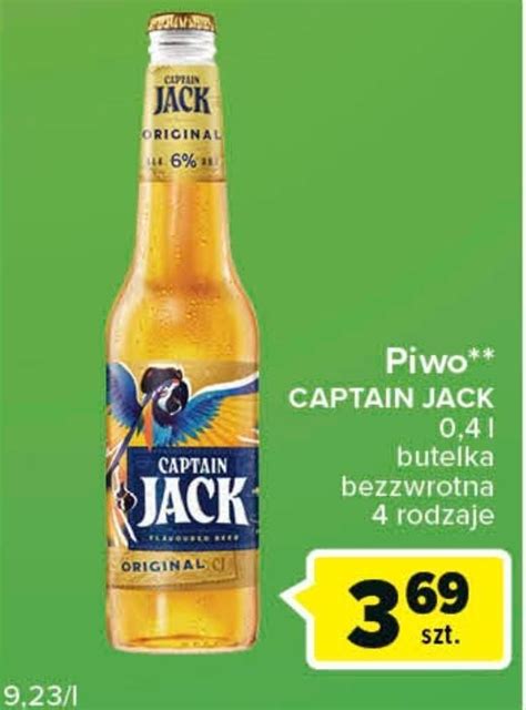 Archiwum Captain Jack Original Piwo Smakowe 400 Ml Globi 02 08