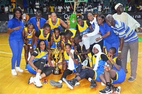 N F Minin Basket L Asc Ville De Dakar D Croche Un Quatri Me Titre