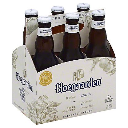 Hoegaarden Witbier Beer 11.2 oz Bottles, 6 pk – Central Market