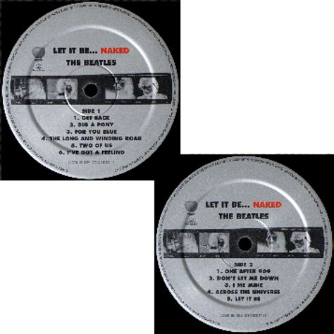 Let It Be Naked Lp Gatefold Gramm Vinyl Von The