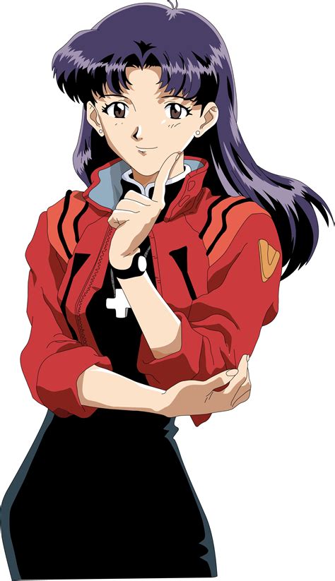 Neon Genesis Evangelion Misato From Evangelion Minitokyo