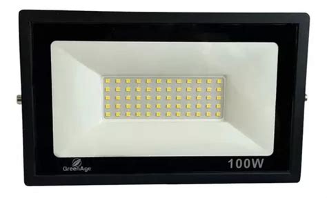 Foco LED de 100 W blanco frío o cálido carcasa Bivolt IP66 color