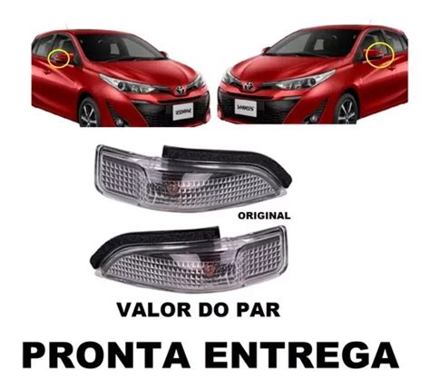 Pisca Seta Retrovisor Yaris A Par Original