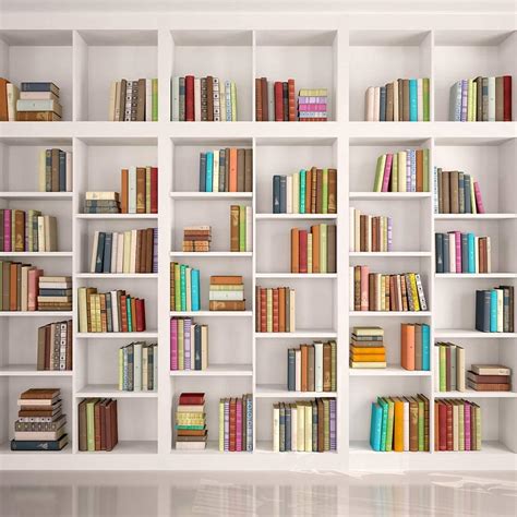 Buy Lywygg X Ft Bookshelf Backdrop Bookcase Backdrops Library Backdrop