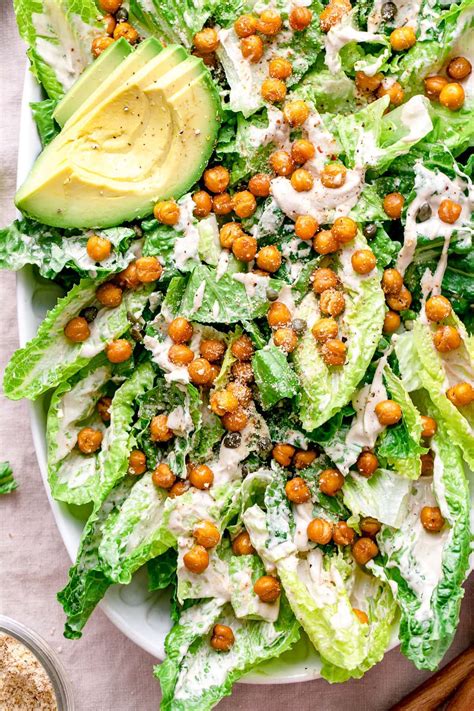 The Best Vegan Caesar Salad The Simple Veganista 2022