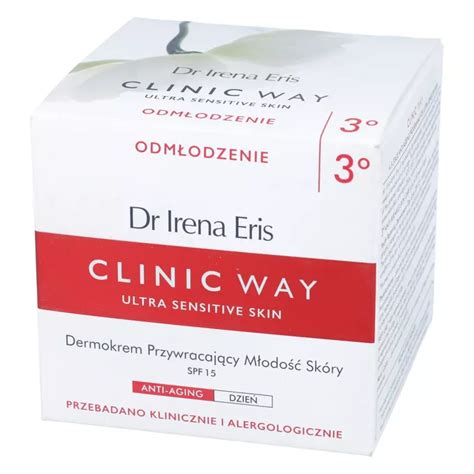 Dr Irena Eris Clinic Way 3 krem przywracający młodość skóry 50 ml