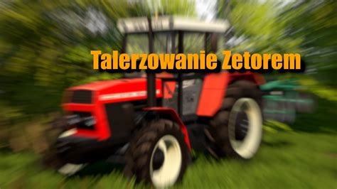 Talerzowanie Fs Zetor W Akcji Youtube