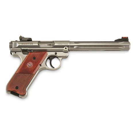 Ruger Mark Iv Hunter Semi Automatic 22lr Rimfire 688 Fluted Bull Barrel 101 Rounds