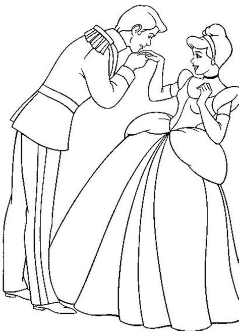 Cinderella Coloring Pages Print Coloring Home