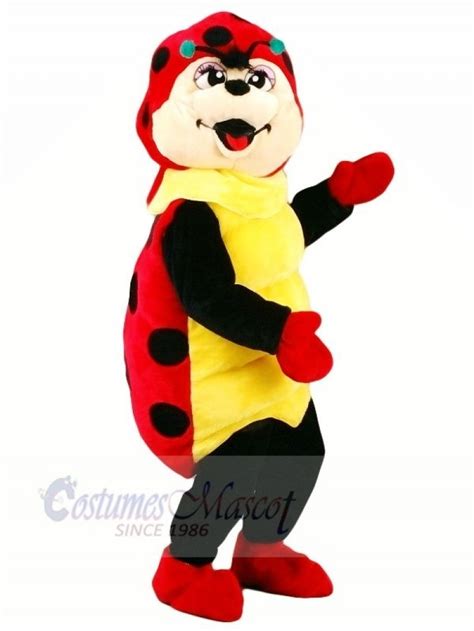 Cute Ladybug Mascot Costumes Cartoon