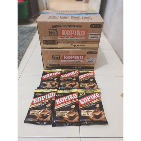 Jual Permen Kopiko Coffee Shot Classic And Cappuccino Candy 1 Bungkus Isi