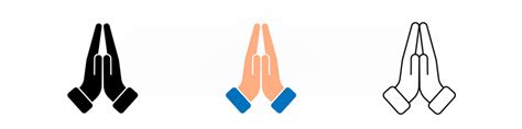 Praying Hands Emoji Images – Browse 1,038 Stock Photos, Vectors ...