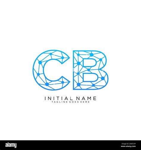 Cb Logo Design Stock Vector Images Alamy