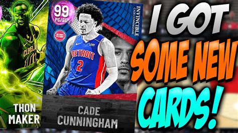 Nba K Myteam Picked Up New Invincible Cade Cunningham And Other Dark