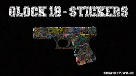 Glock 18 Stickers Youtube