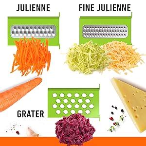 Amazon Mueller Pro Series All In One 12 Blade Mandoline Slicer