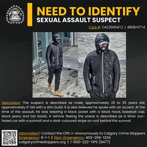 Calgary Police On Twitter We Are Requesting The Publics Assistance