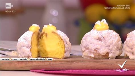 Detto Fatto Ricetta Veneziane Brioches Con Crema Al Limone Di