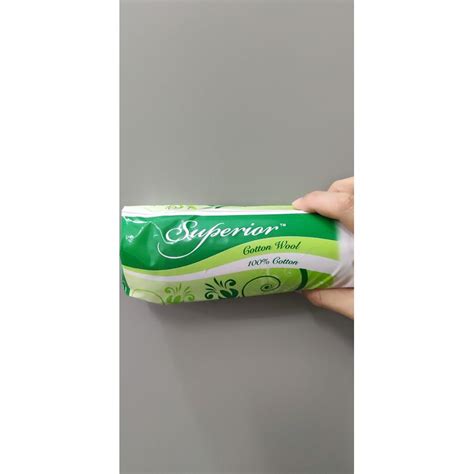 Superior Cotton Wool Kapas 50g Small Roll Shopee Malaysia