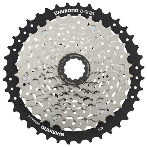 Shimano Cs Hg Cassette Speed Hyperglide Silver Black Bike