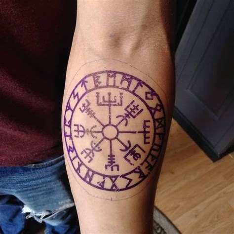 Viking Compass Tattoo Designs You Need To See Compass Tattoo