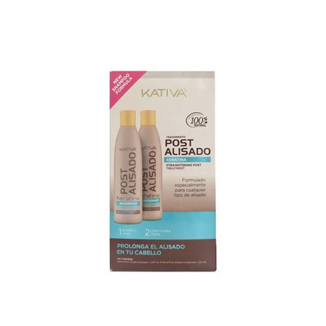 Buy Promotional Pack Kativa Post Alisado Keratin Straightening Post