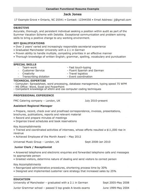 Free Resume Templates Canada Canada Freeresumetemplates Resume Templates Curriculum