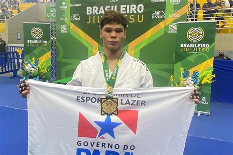 Atletas Paraenses Conquistam Medalhas No Campeonato Brasileiro De Jiu