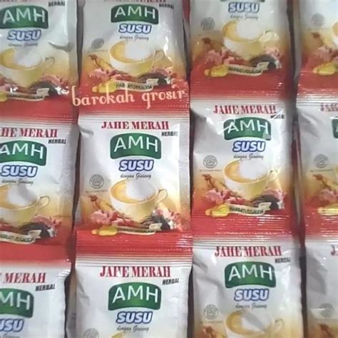 Jual AMPUH JAHE MERAH AMH SUSU PLUS GINSENG Shopee Indonesia