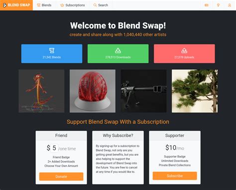 Blend Swap V6 Adds All New UI Blend File Checking And More