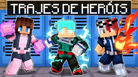 P Dru Ganhou O Super Traje Da Escola De Her Is No Minecraft Youtube