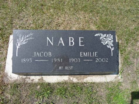 Emilie Millie Leis Nabe 1903 2002 Mémorial Find a Grave