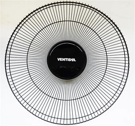 Grade Metal Para Ventilador Ventisol 60cm Preto Par Mercado Livre