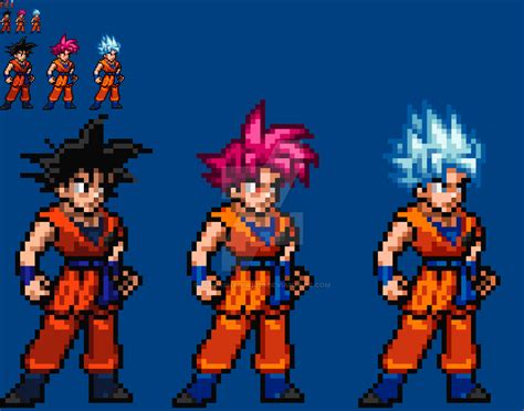 Son Goku Fukkatsu No F Sprite By Supershadiw1010 On Deviantart