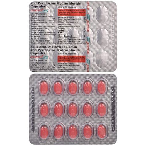 Folvite Mb Strip Of Capsules Amazon In Health Personal Care