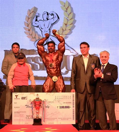 Navy S Murali Kumar Wins Talwalkar Classique National Bodybuilding Championship