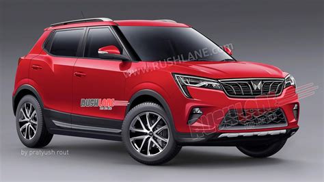 2023 Mahindra XUV300 Facelift Render In New Colour Options