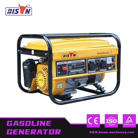 Bison 2 5kw 2 5kVA 12V 2500W 196cc 168f Small Gasoline Engine Generator