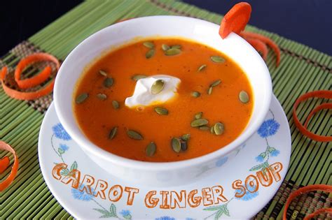 Carrot Ginger Soup Easy And Healthy Soup Recipe