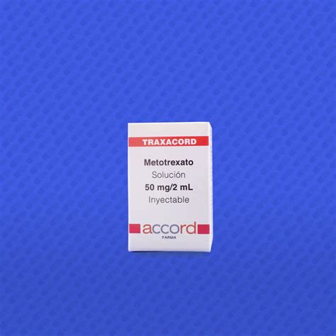 Metotrexato solución inyectable 50mg Traxacord Zurich Onkomed Farmacia