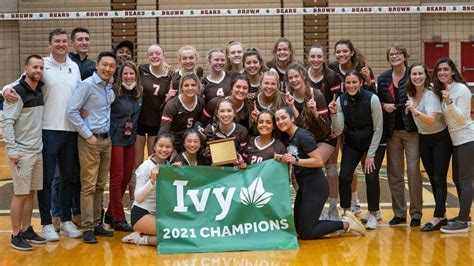 Women’s Volleyball Wins Ivy League Title The Brown Daily Herald